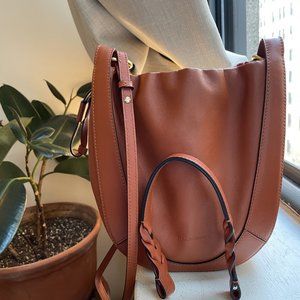 Ulla Johnson Hilma bucket bag in Sienna